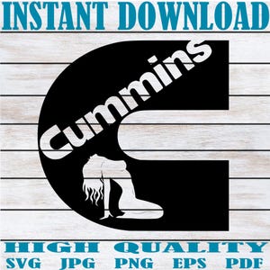 Cutfiles | Cricut | Cummins SVG PNG JPG Eps Pdf - Perfect for any cutting machines
