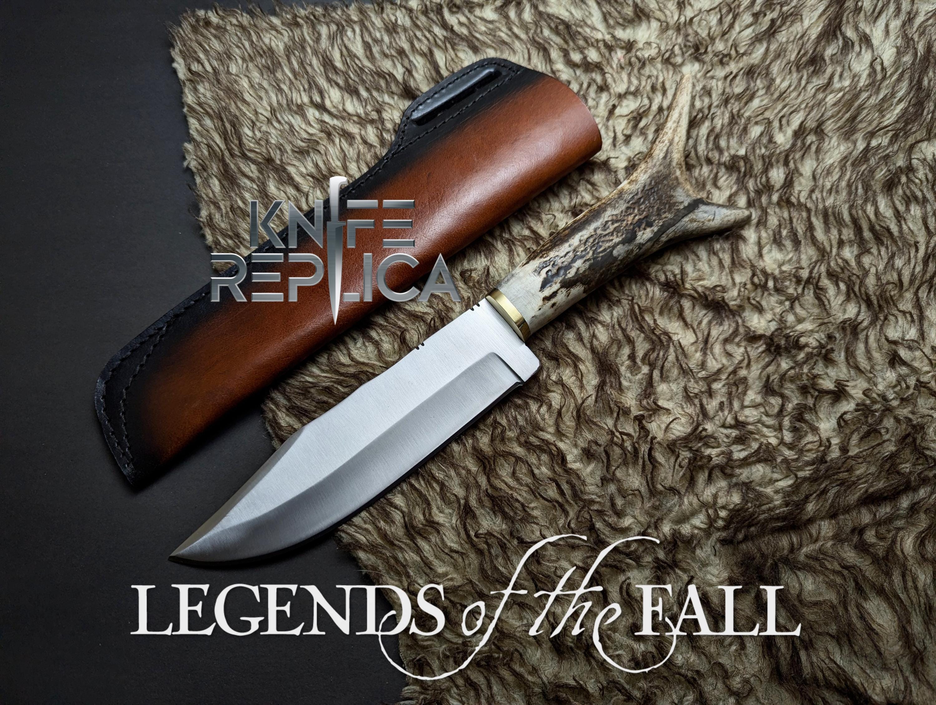 Legends of the Fall Replica Knife: Stainless Steel Blade, Antler