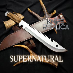 Supernatural Dean&#39;s Machete: Handmade Stainless Steel Prop Replica