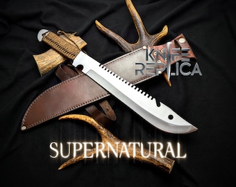 Supernatural Dean's Machete: Handmade Stainless Steel Prop Replica