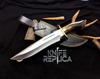Seraphim Falls Bowie Knife: Muela Magnum Stag 26 Replica, D2 Steel & Real Stag Horn