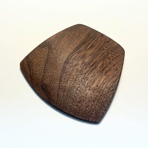 Dough Scraper, Black Walnut, Handmade in USA