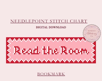 Naaldpuntbladwijzertabel - Read the Room - stekentabel voor beginners, directe digitale pdf-download