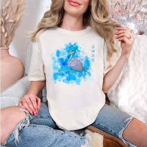 Water/Ice-Type Monster Shirt, Dark Fantasy Unisex Top, Comfort Colors, Cool Fantasy Clothing, Mythical Creature Apparel