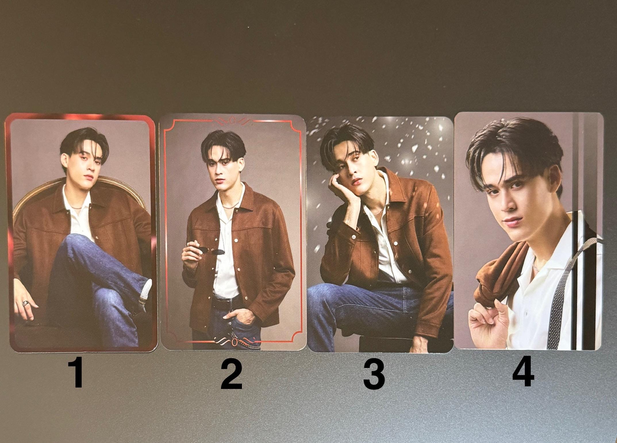 GMMTV Jossgawin Fancon Random Cards - Etsy