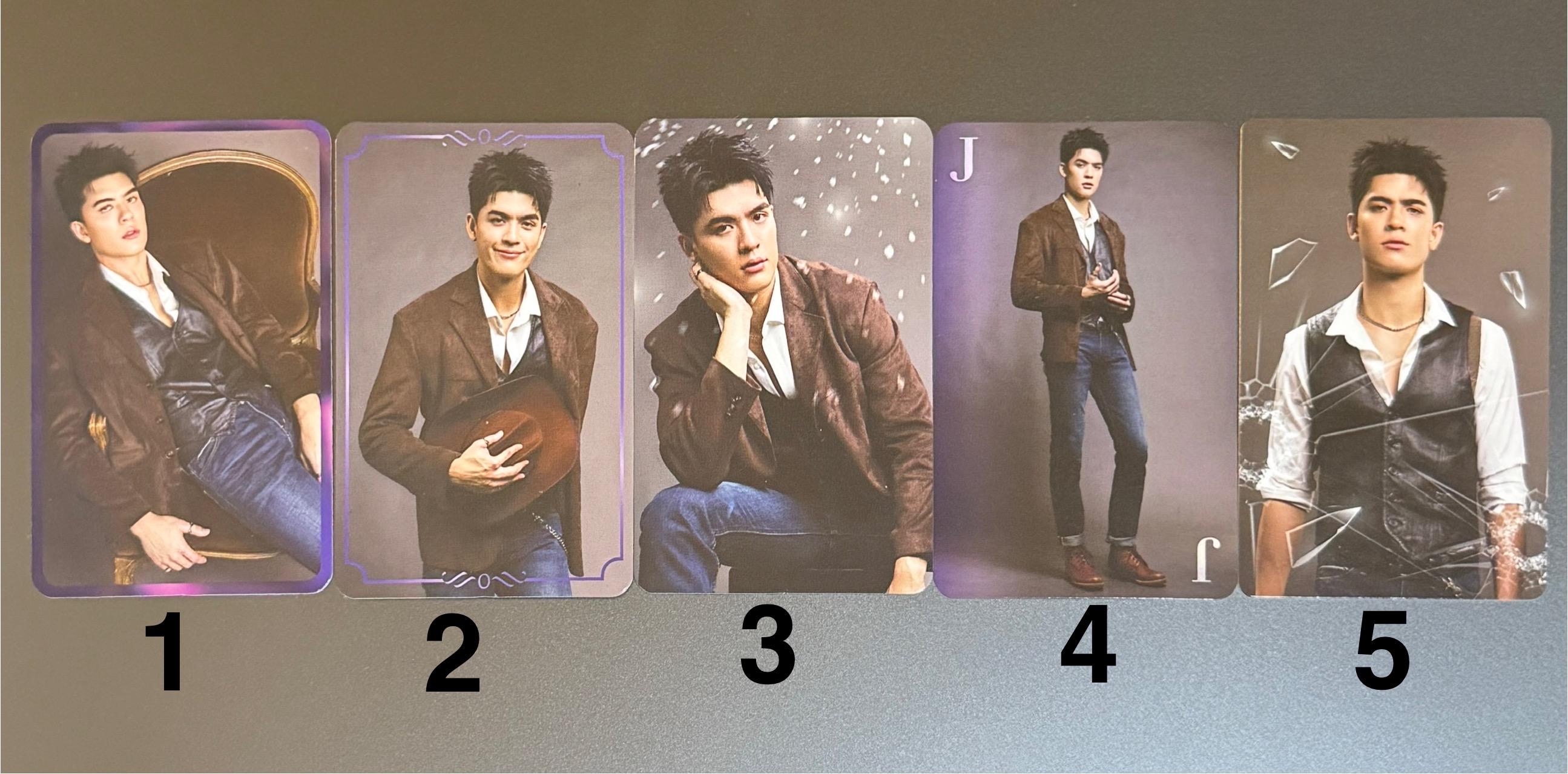 GMMTV Jossgawin Fancon Random Cards - Etsy