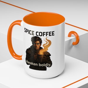 Dune Becher, Paul Atreides Kaffeetasse, Dune Geschenk für Fan, Dune Filmbecher, Dune Awakening Becher, Sci-Fi Geschenk, Gewürzkaffeetasse