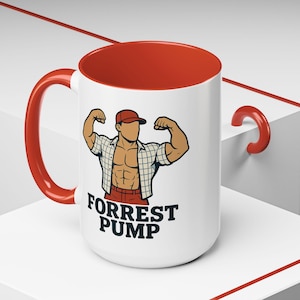 Lustige Gym Becher, Forrest Pump Becher, Forrest Gump Geschenk, Workout Kaffeetasse, Fitness-Liebhaber Geschenk, Film Becher, Tom Hanks Becher, Geschenk für ihn sie