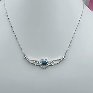 Natural Turquoise Necklace for Women – Handmade Gemstone Jewelry
