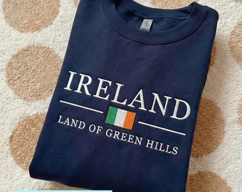 Felpa Irlanda, Felpa con cappuccio Irlanda, T-shirt Irlanda, Stile irlandese