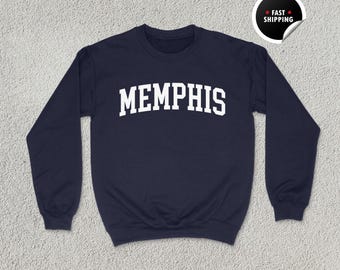 Felpa di Memphis, Maglietta di Memphis, Regalo del Tennessee, Felpa con cappuccio di Memphis, Maglietta USA, Souvenir di Memphis, Felpa unisex, Felpa del Tennessee
