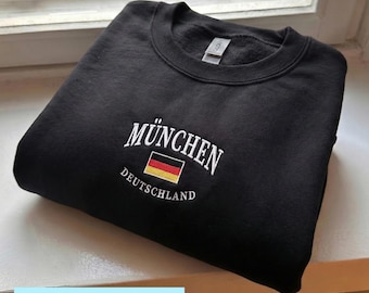 Munchen Sweatshirt, Germany Sweatshirt, Germany Gift, Germany Souvenir, Munchen Shirt, Deutschland, Hoodie, T-shirt