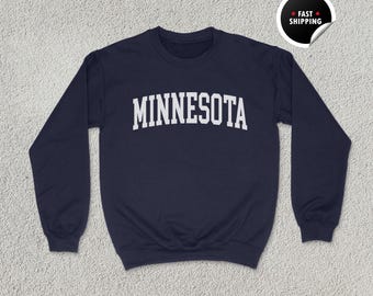 Minnesota Sweatshirt, Minnesota Shirt, USA Geschenk, Minnesota Hoodie, Midwest Shirt, Minnesota Souvenir, Unisex Sweatshirt