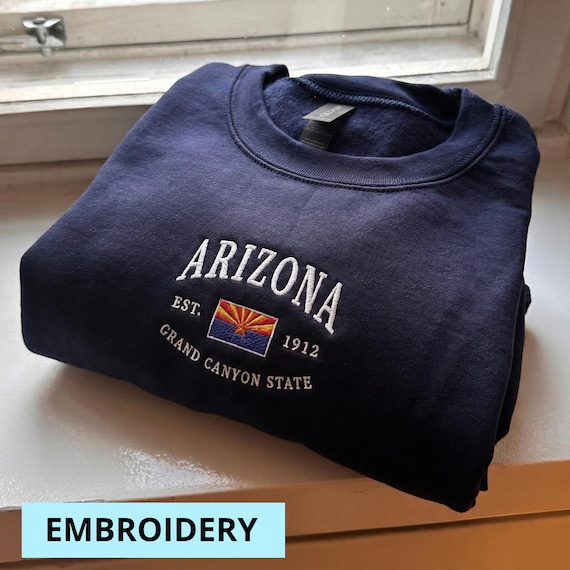 Arizona Flag Sweatshirt, Arizona Shirt, Arizona Gift, Arizona Hoodie, Arizona Souvenir, Unisex Sweatshirt, USA State Sweatshirt