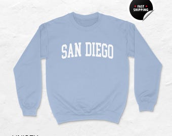 Moletom San Diego, Camisa San Diego, Presente Califórnia, Moletom San Diego, Camisa EUA, Lembrança San Diego, Moletom Unissex