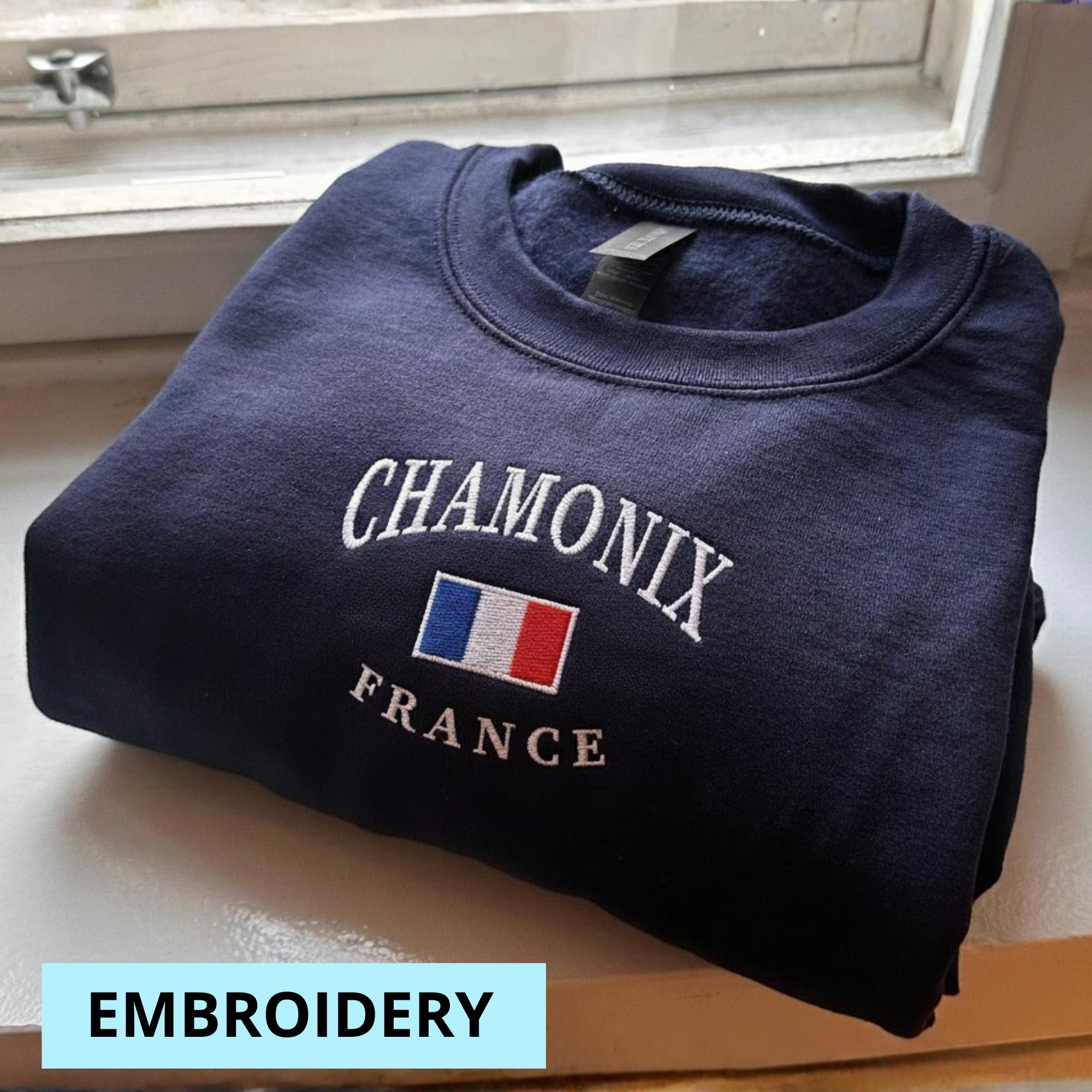 Chamonix Mont Blanc Sweatshirt - Etsy