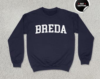 Felpa Breda, Maglietta Breda, Regalo Paesi Bassi, Felpa con cappuccio Breda, Maglietta olandese, Souvenir Breda