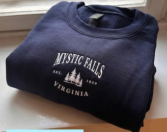 Mystic Falls Sweatshirt, Mystic Falls Shirt, Virgiania Gift, Mystic Falls Hoodie,
