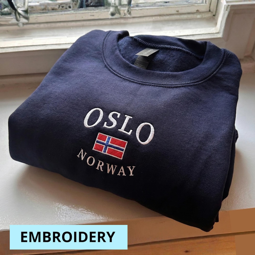 Oslo Sweatshirt, Oslo Shirt, Norway Gift, Oslo Hoodie, Norway Shirt ...