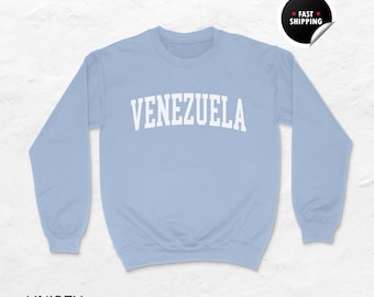 Venezuela Sweatshirt, Venezuela Shirt, South America Gift, Venezuela Hoodie, Latin America Shirt, Venezuela Souvenir, Unisex Sweatshirt