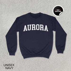 Aurora Sweatshirt, Aurora Shirt, Canada Gift, Aurora Hoodie, Ontario Tee, Aurora Souvenir, Unisex Sweatshirt, Aurora Ontario Canada