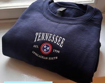 Tennessee Sweatshirt, Southern State Crewneck Pullover, Tennessee Hoodie, Tennessee T-Shirt
