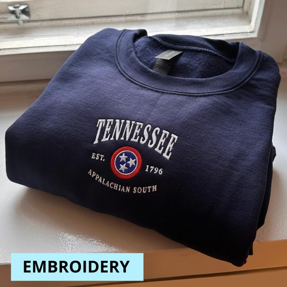 Tennessee Sweatshirt, Southern State Crewneck Pullover, Tennessee Hoodie, Tennessee T-Shirt