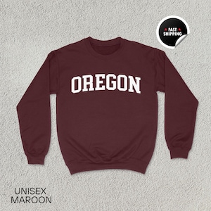 Oregon Sweatshirt,Oregon Shirt, USA Geschenk,Oregon Hoodie,Oregon Souvenir, Unisex Sweatshirt, USA