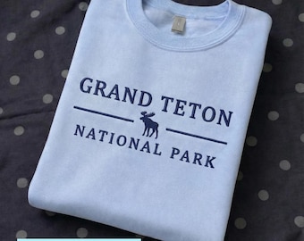 Grand Teton National Park Sweatshirt, Grand Teton Crewneck, National Park Hoodie, Grand Teton Shirt