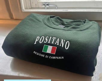 Positano Sweatshirt, Positano Shirt, Italy Gift, Positano Hoodie, Italian Shirt, Positano Souvenir, Unisex Sweatshirt
