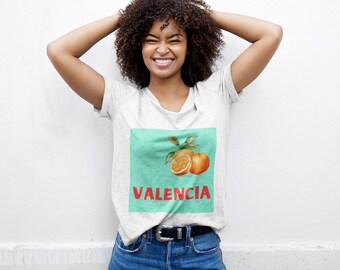 Valencia Citrus T-Shirt • Spanish Summer Graphic Tee