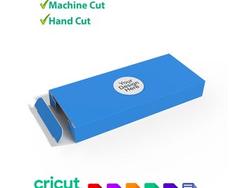 Lidded Box Template, Medicine Box SVG, Product Box, Packaging, Cricut, DXF