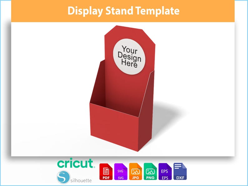 Display Box Template SVG - Product Showcase - DIY Small Business ...