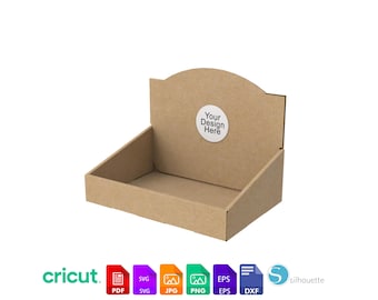 Display Stand Template | SVG Cut File for Cricut & Silhouette