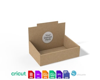 Display Stand Template | SVG Cut File for Cricut & Silhouette