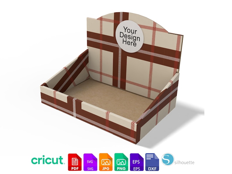 Display Stand Box Template - Etsy