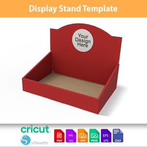 Display Stand Box Template