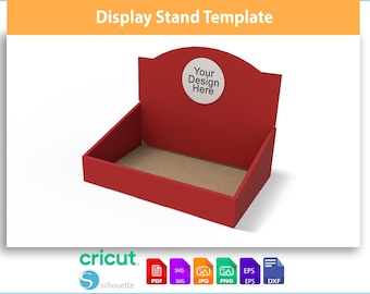 Display Stand Box Template