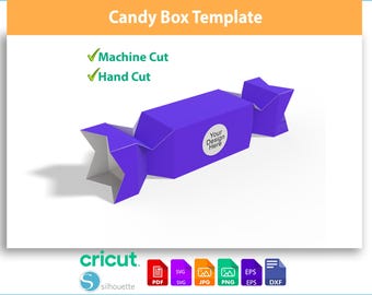 Candy Box Template - Polygonal Gift Box Design