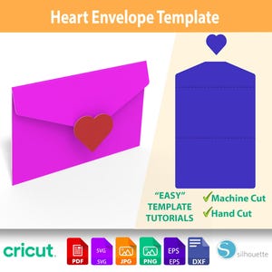 Envelope Design Template | Printable DIY Envelope SVG PDF