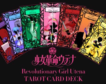 Revolutionary Girl Utena/Tarot Card Deck anime magical girl shoujo