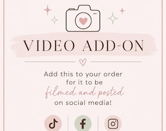 Social Media Video Add-On | Have Your Mystery Bundle Featured on TikTok, Facebook & Instagram