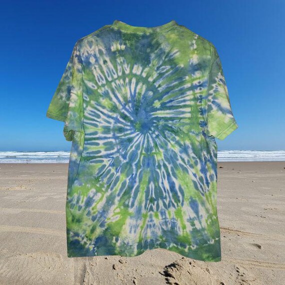 tie dye shrek shirt