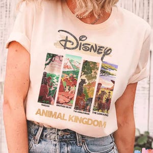 Disney Animal Kingdom Tee, Lion King Hakuna Matata Design, Vintage Safari Shirt, Mickey Mouse Wild Adventure, Retro 90s Disney Park