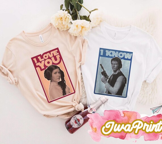 STAR WARS I Love You I Know Tシャツ XL I Love You and I Know