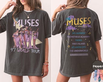 Retro 90s Disney Hercules The Muses T-Shirt, Shirt, Vintage Concert Design, Perfect for Disney Fans, World Tour Tee, Diva Song Shirt