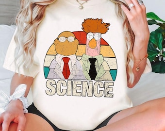 Muppets Science Bunsen And Beaker T-Shirt, Shirt, Muppet Shirt, Science Teacher Gift, Kindergarten Classroom, Educational Tee