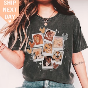 Retro 90s Lion King Simba Shirt, Hakuna Matata Tee, Vintage Disney Animal Kingdom Design, Perfect for Lion King Fans, Safari Mode Gift