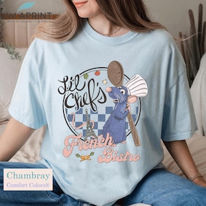Retro 90s Ratatouille Le Petit Chef Shirt, Remy Mouse Culinary Design, Disney Festival Matching Tee, I&#39;m Here To Eat, Family Group Outfit