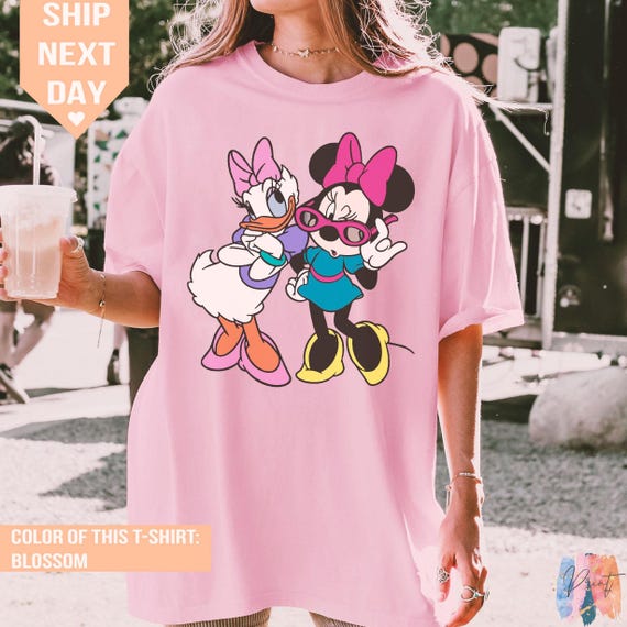 Tu Clothing Minnie Mouse Daisy Duck Girls T-shirt Age 8 Years Tu Clothing Minnie Mouse Daisy Duck Girls T-shirt Age 8 Years
